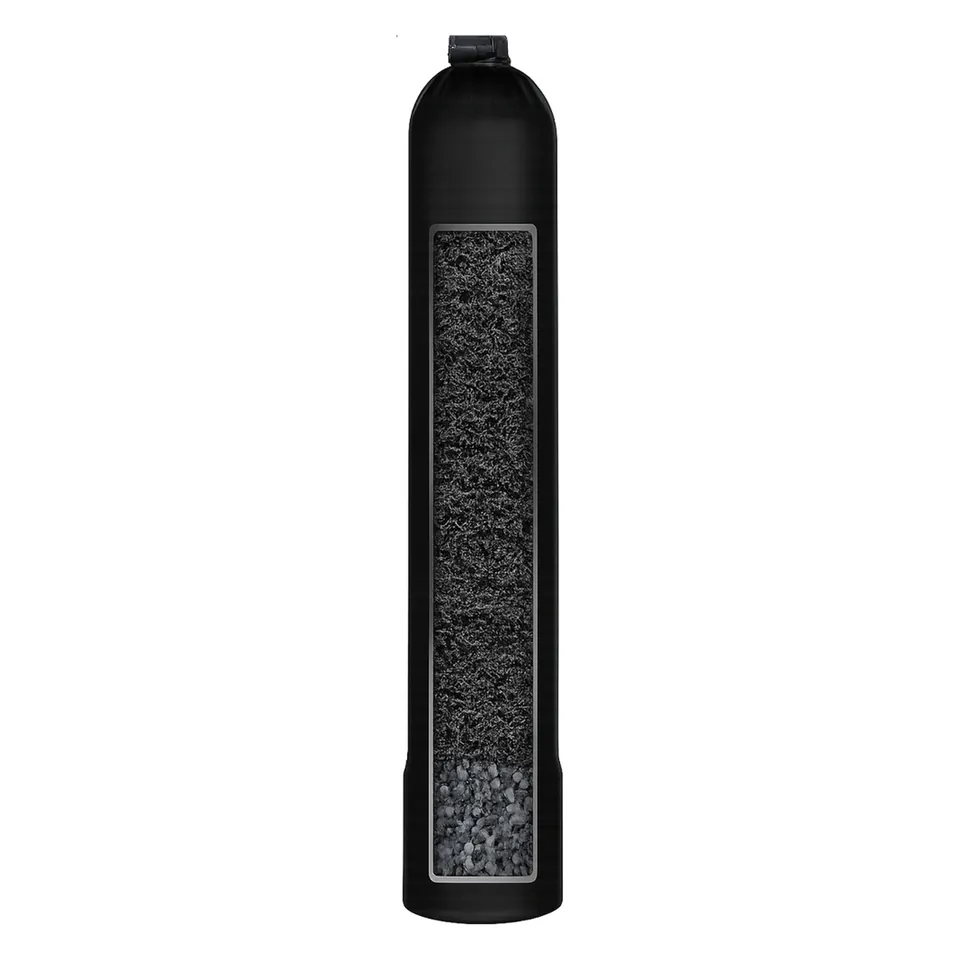 Salt-free water conditioner tank